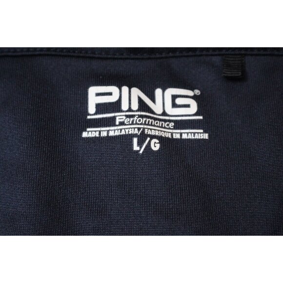 Ping Performance UC Berkeley Cal Embroidered Polo Shirt Men's Size Large - Picture 5 of 5